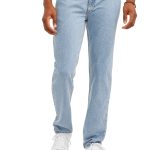 George Men's & Big Men's Classic Fit 100% Cotton Regular Fit Jeans
