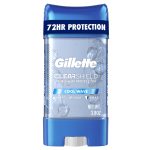 Gillette Antiperspirant and Deodorant for Men, Clear Gel Cool Wave Scent, 3.8 oz