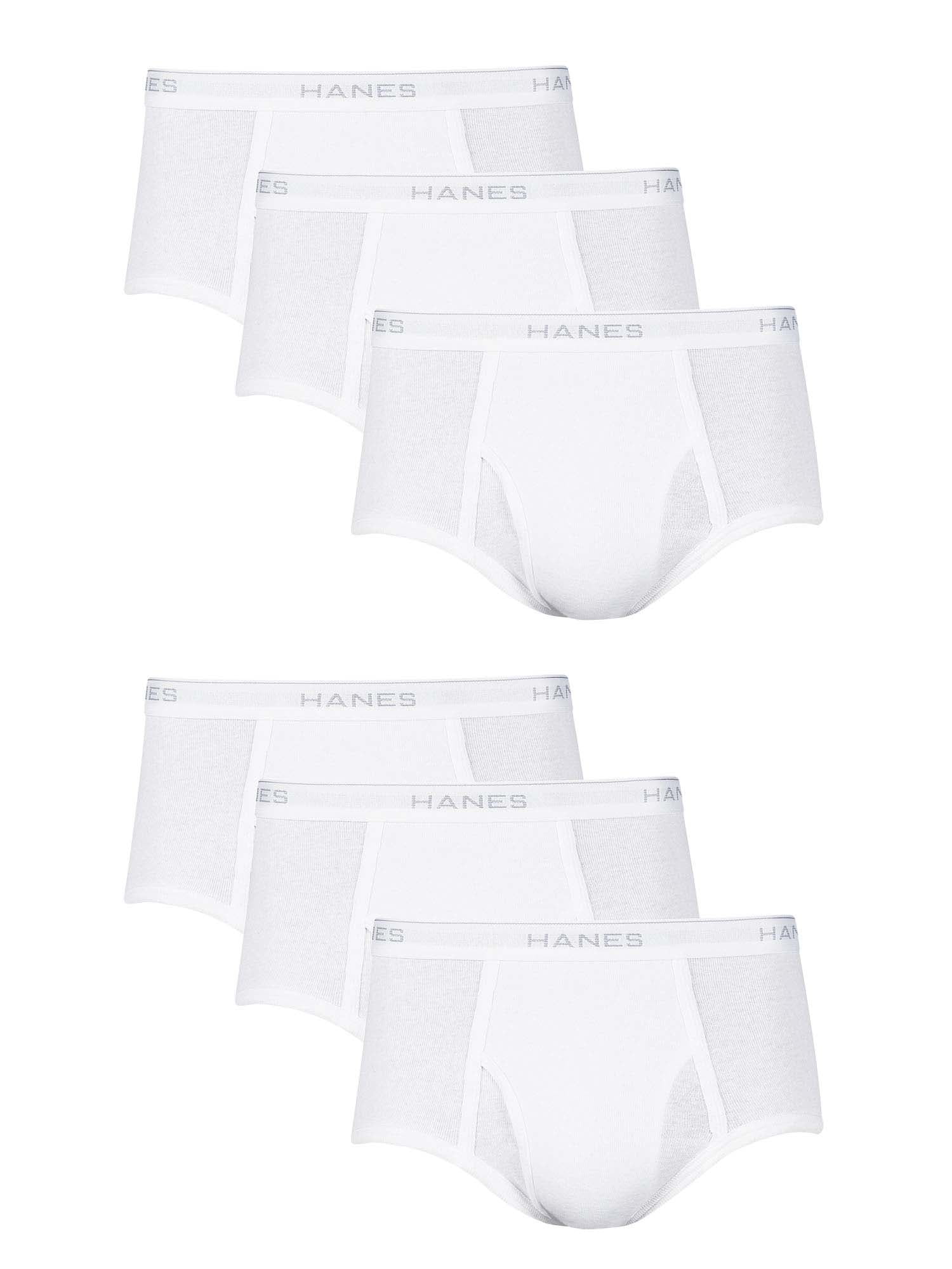 Hanes-Men-s-Value-Pack-White-Briefs-6-Pack_f57f79c6-3da8-4f4c-bce8-14bb2a094ad3.ff7dfd9267c9e7f9469d58e8d1f864b6.jpeg Hanes Men's Value Pack White Briefs, 6 Pack - Image 1