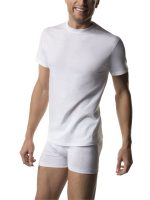 Hanes Men's White Crew T-Shirt Undershirts, 3 Pack