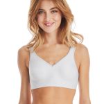 Wireless T-Shirt Bra, Comfort Evolution Seamless Bras for Women, SmoothTec Band