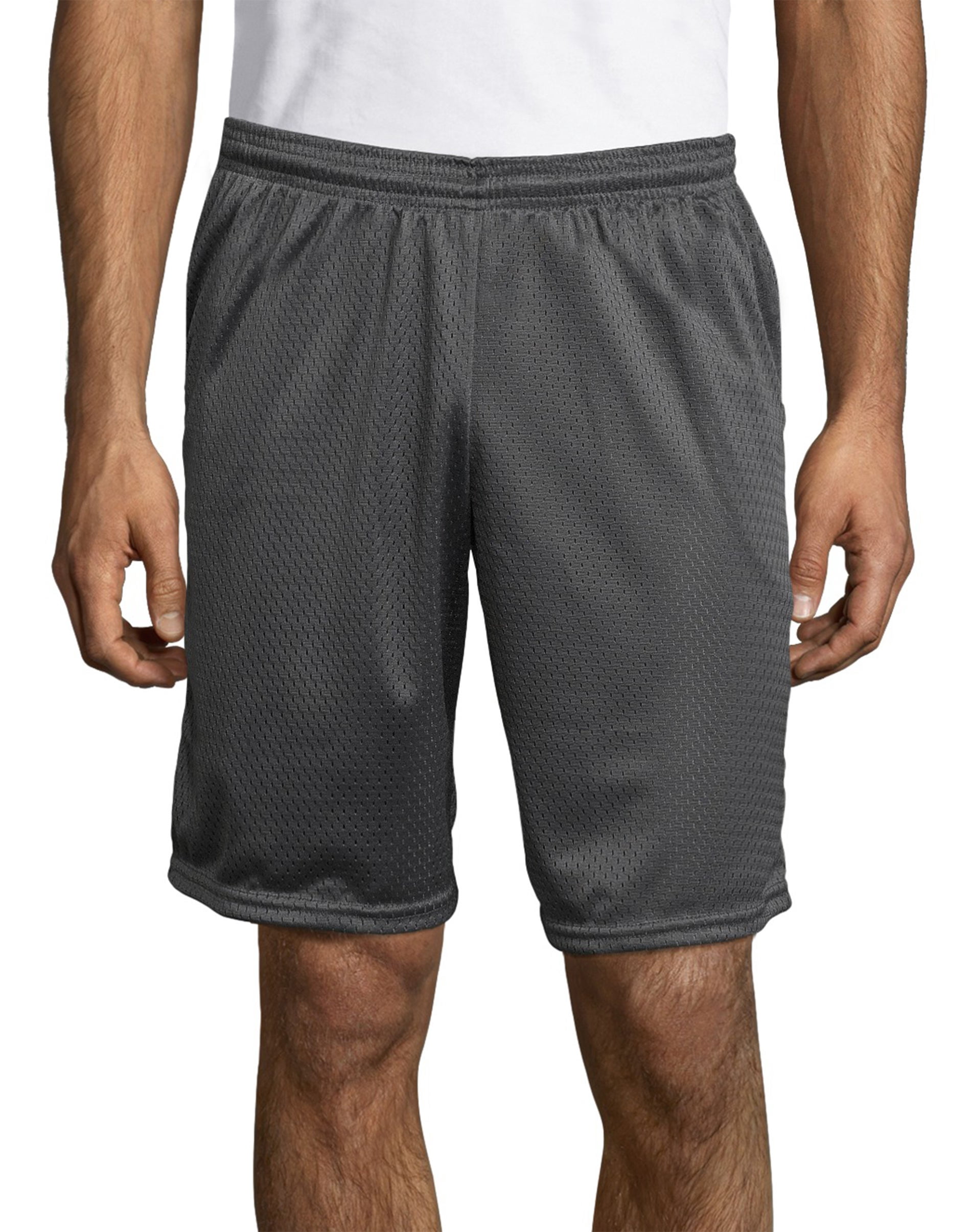 Hanes-Sport-Men-s-and-Big-Men-s-9-Athletic-Mesh-Shorts-with-Pockets-up-to-size-2XL_60550e10-ff68-4b1b-bcbe-428703adb5a1.f69c8536d5c3927ba6b626c1102b5582.jpeg Hanes Sport Men's Mesh Athletic Shorts with Pockets, 9" Railroad Gray XL - Image 1