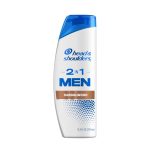 Head and Shoulders Dandruff Mens 2 in 1 Shampoo and Conditioner, Sandalwood, 12.5 fl oz
