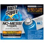 Hot Shot No-Mess Fogger with Odor Neutralizer, 1.2 Ounce Cans, 3 Count