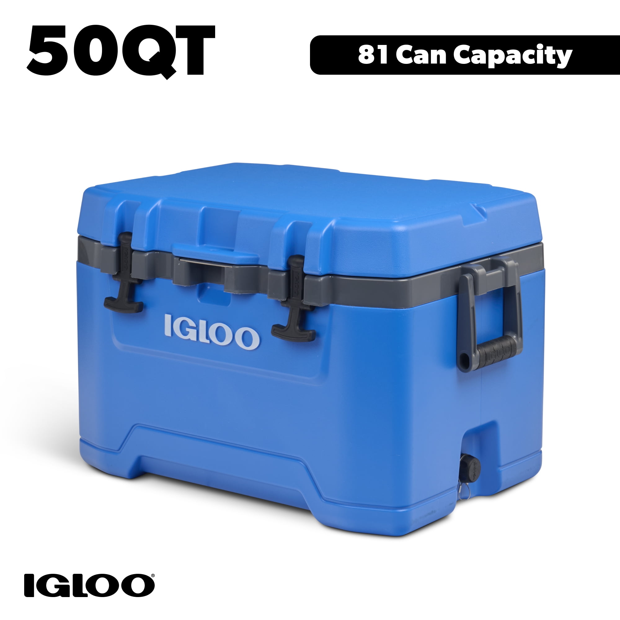 Igloo-50-QT-Overland-Ice-Chest-Cooler-Sneaky-Blue_de926e18-9629-4dc6-bd22-305c3c25ec01.aa5f269f183566b675b19a645ed06a33.jpeg Igloo 50 QT Overland Ice Chest Cooler, Blue - Image 1