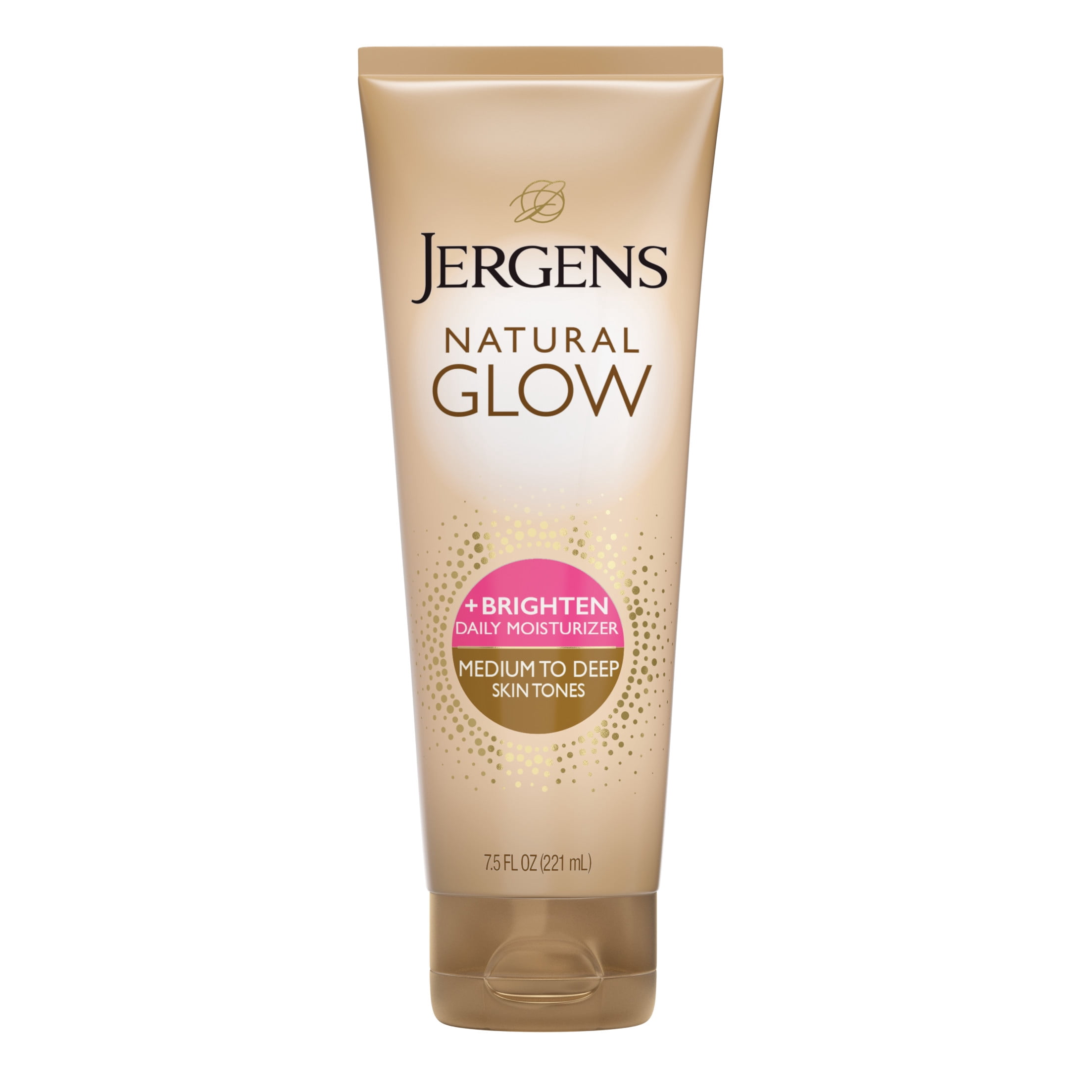 Jergens-Natural-Glow-Daily-Moisturizer-Lotion-Medium-to-Deep-Skin-Self-Tanner-7-5-oz_84f642c9-82cd-4263-9a9c-9062e735a73d.ac705dffa0fc89ff54befa70e736bcbe.jpeg Jergens Natural Glow Daily Moisturizer Lotion, Medium to Deep Skin, Self Tanner, 7.5 fl oz - Image 1