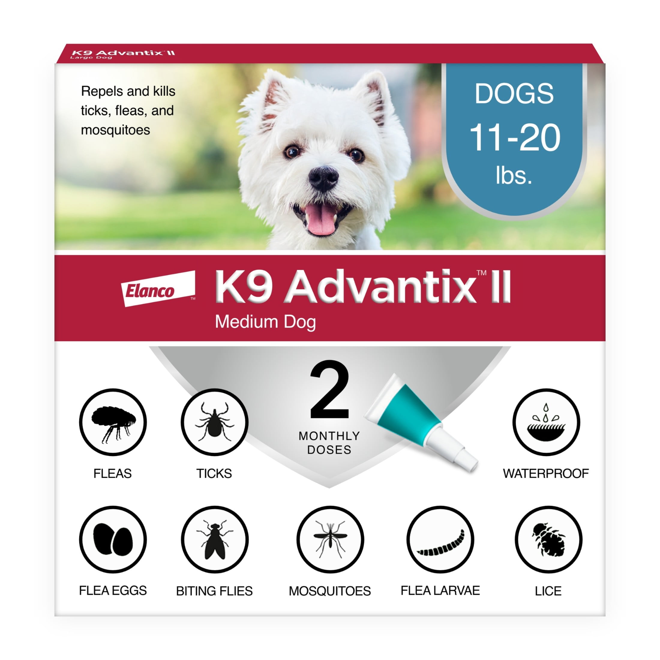 K9-Advantix-II-Monthly-Flea-Tick-Prevention-for-Medium-Dogs-11-20-lbs-2-Monthly-Treatments_c67d0e71-de79-43ce-b6e1-f1d7e4fd1913.05cbc0bf99b5fad216927a5d6ca7c9ce.jpeg K9 Advantix II Monthly Flea & Tick Prevention for Medium Dogs 11-20 lbs, 2-Monthly Treatments - Image 1