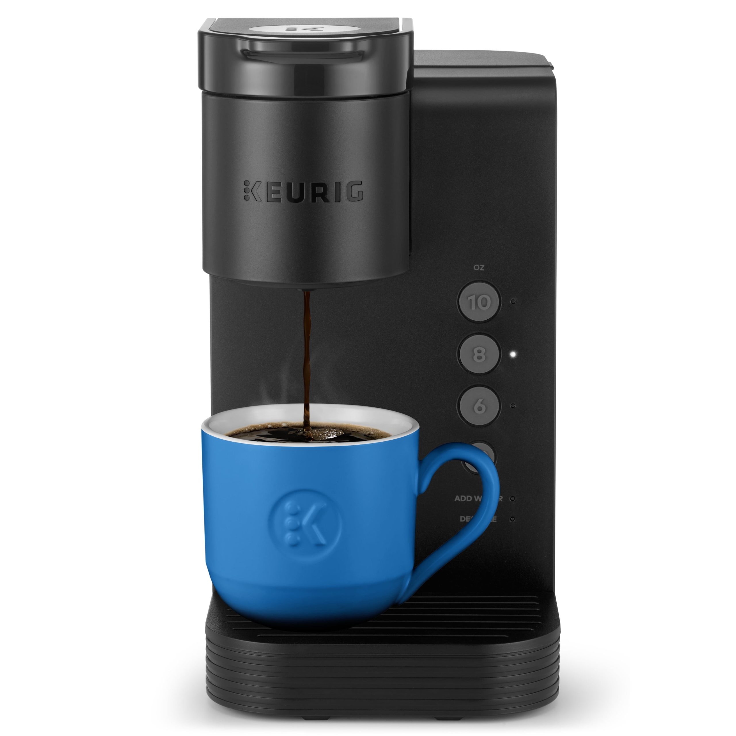 Keurig-K-Express-Essentials-Single-Serve-K-Cup-Pod-Coffee-Maker-Black_1f5cf20c-92af-4f8b-b2a6-fd273417fc49.2d0167b955af894b47a893e2b7c9e055.jpeg Keurig K-Express Essentials Single Serve K-Cup Pod Coffee Maker, Black - Image 1