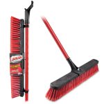 Libman High Power Multi-Surface 24 inch Push Broom with Steel Handle
