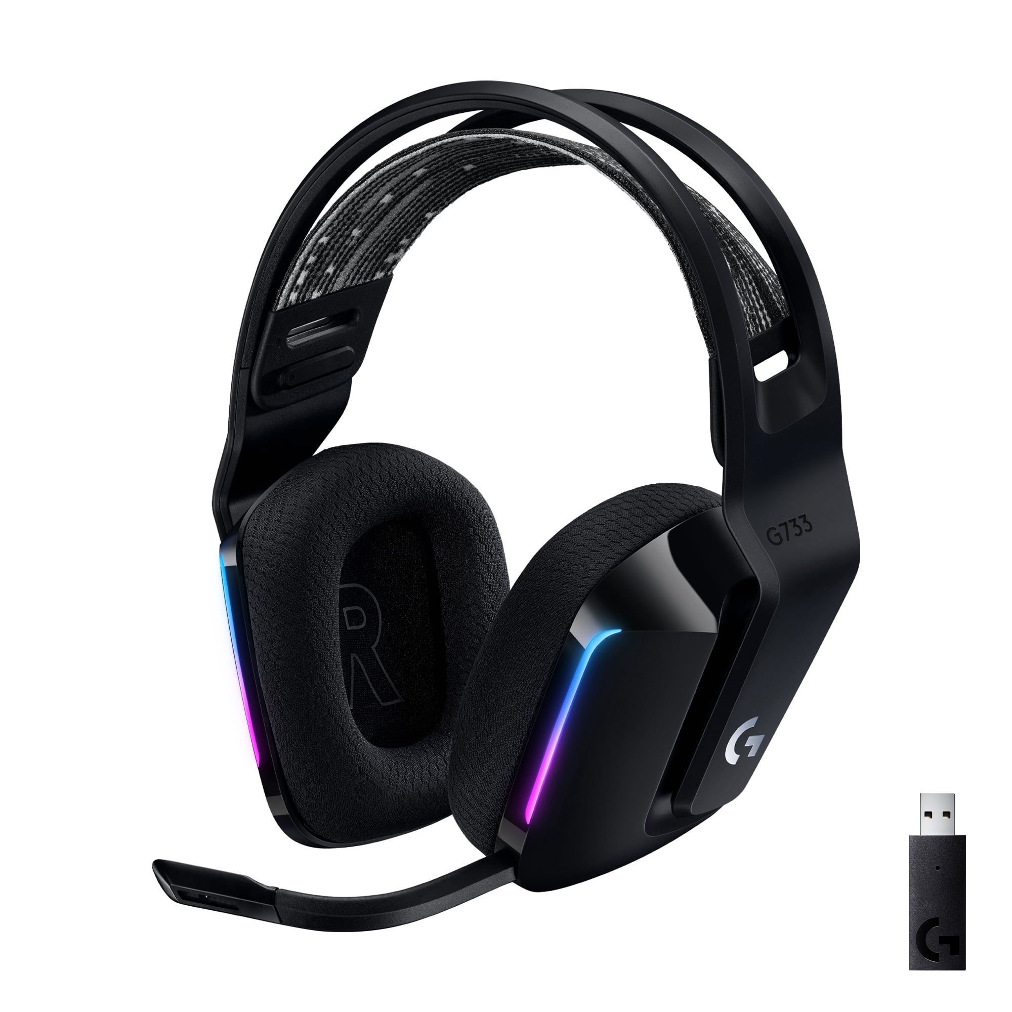 Logitech-G733-Lightspeed-Wireless-PC-Gaming-Headset-Black_590d2201-190f-434d-802c-b50e48433192.a56f495a7b028fc05206b4987cb2daed.jpeg Logitech G733 Wireless RGB Over-Ear Gaming Headset, Black 981-000863 - Image 1