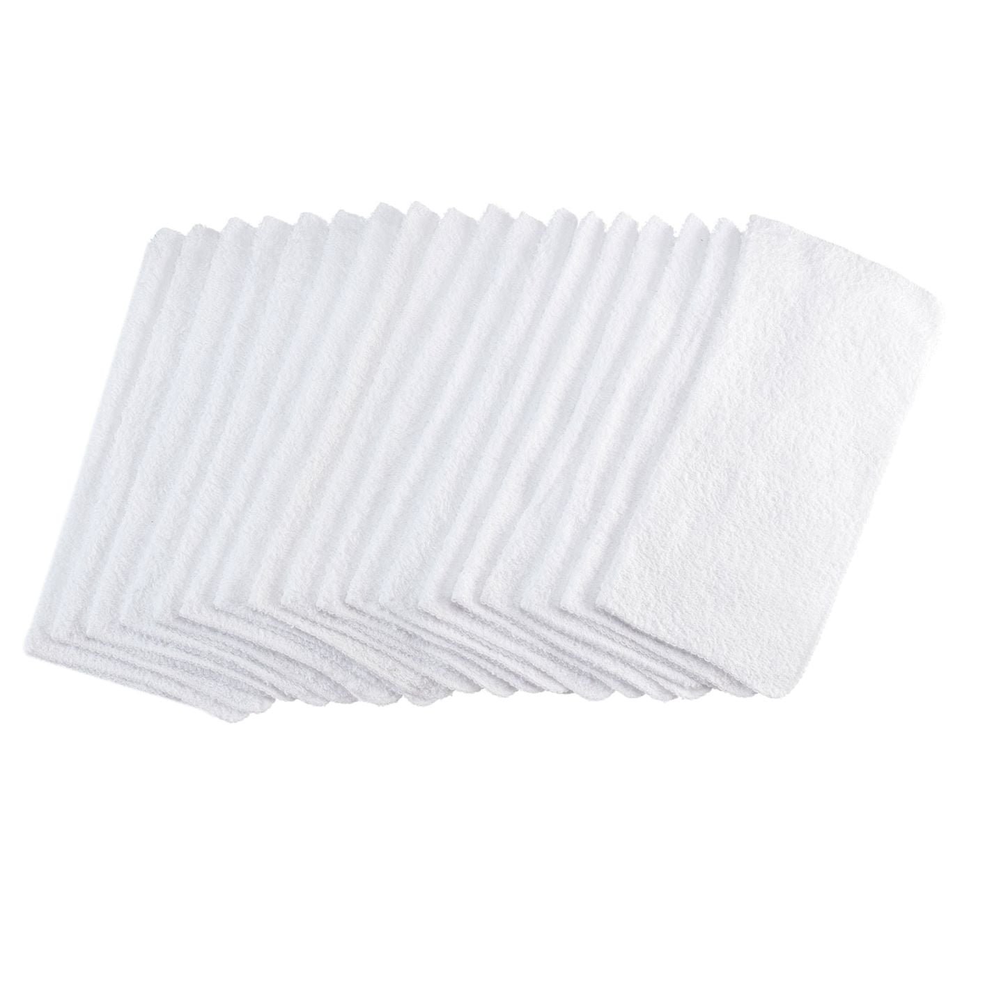 Mainstays-18-Pack-Washcloth-Bundle-White_21ebc3b7-3597-497f-ac9f-22a4450579d2.67657f8d48805d2961ad194bb9c9c46c.jpeg Mainstays 18-Pack White Washcloths - Image 1
