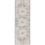 Mainstays 20 in x 60 in Persian Medallion Indoor Runner Rug, Blue