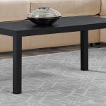 Mainstays Parsons Coffee Table, Black