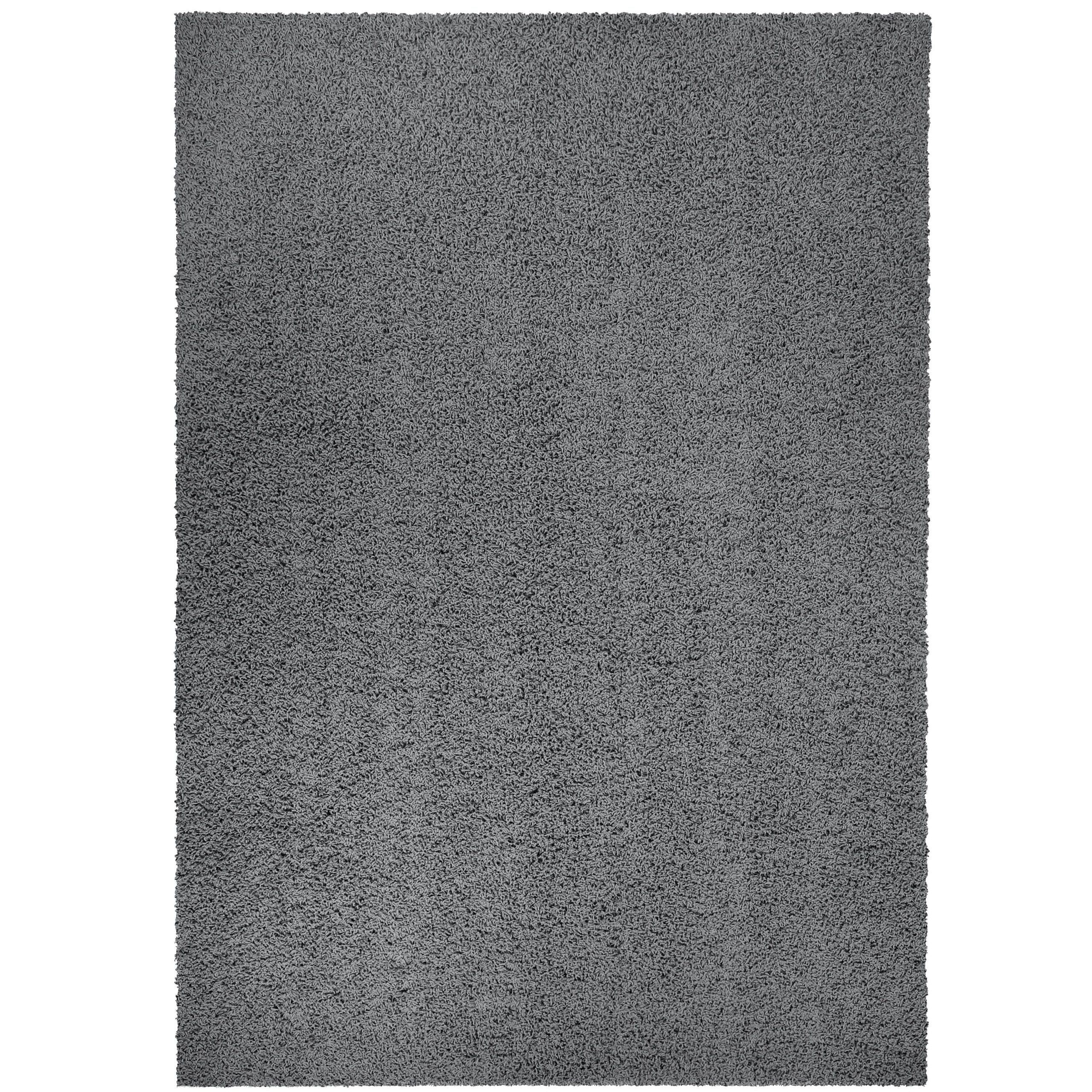 Mainstays-Traditional-Solid-Gray-Shag-Indoor-Area-Rug-5-x-7_625626ff-a18e-4b81-b565-793a56ace64f.cb2b78d23c9755dbd83c132144311a45.jpeg Mainstays Traditional Gray Shag Indoor Area Rug, 5 ft x 7 ft - Image 1