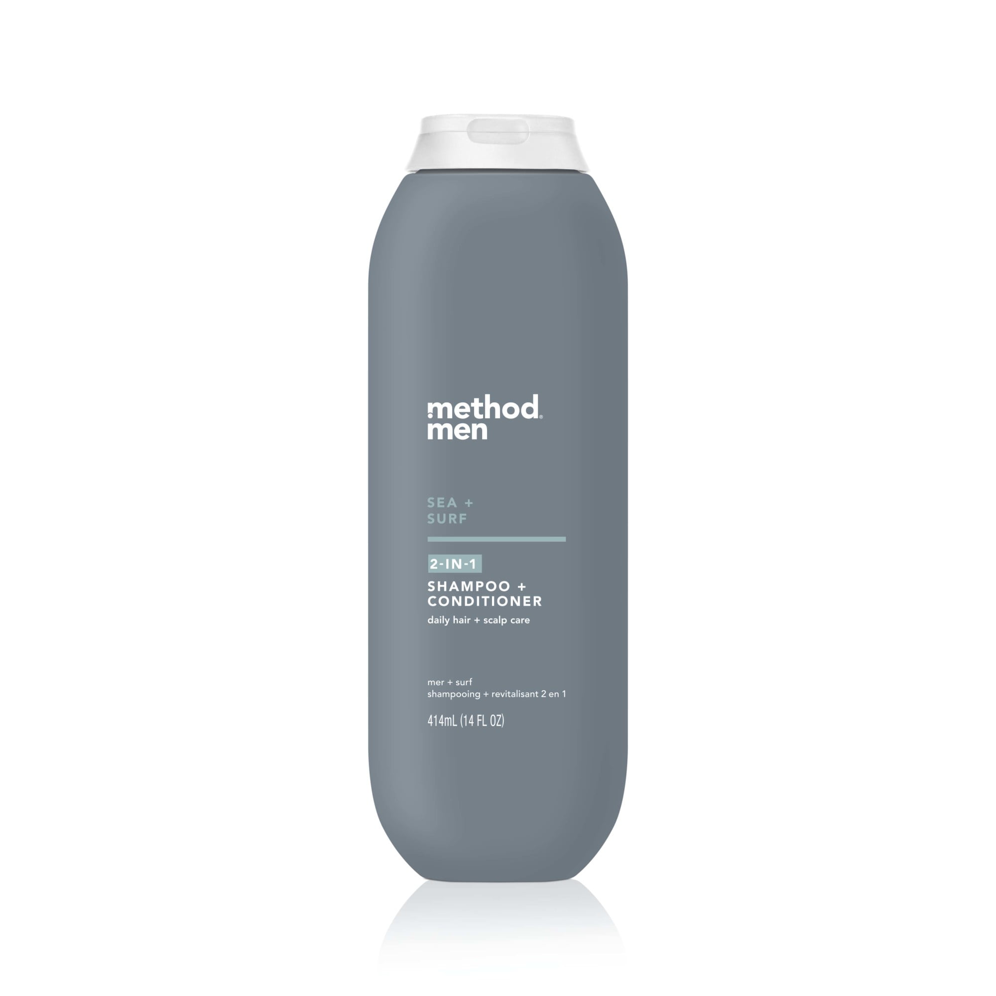 Method-Men-2-in-1-Shampoo-Condtioner-Sea-Surf-14-oz_1273708d-1d48-4a0c-bf24-1b0a7c8eebe4.6bce65c8d413597cdecabbeb3c360bb9.jpeg Method Men 2-in-1 Shampoo and Conditioner, Sea + Surf - Cleans and Conditions with Argan and Jojoba Oil - Made without Parabens - 14 oz - Image 1