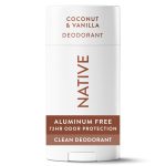 Native Deodorant for Women and Men, Aluminum Free, Coconut & Vanilla, 2.65 oz