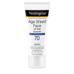Neutrogena Age Shield Face Sunscreen, SPF 70 Sunblock, 3 fl oz