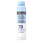 Neutrogena Ultra Sheer Dry-Touch Sunscreen Spray Broad Spectrum SPF 70, 5 oz