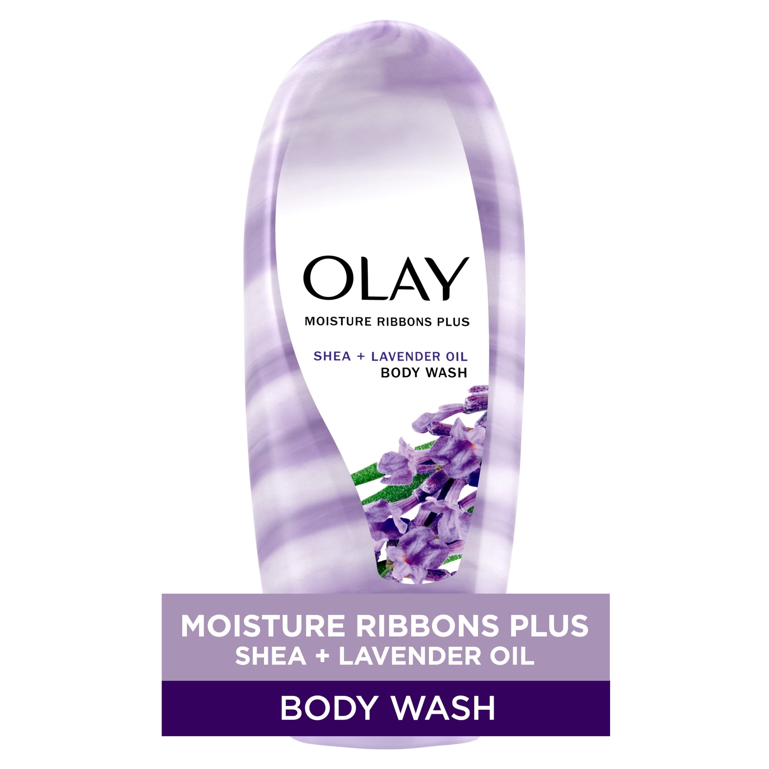 Olay-Moisture-Ribbons-Women-s-body-Wash-Shea-Lavender-Oil-18-fl-oz_09033fcf-2d3a-49a7-8df6-f4539a6c9664.4cb4c35d45ccb549a635bf5b703b0712.jpeg Olay Body Wash, Moisture Ribbons Plus Shea and Lavender Oil, 18 fl oz - Image 1