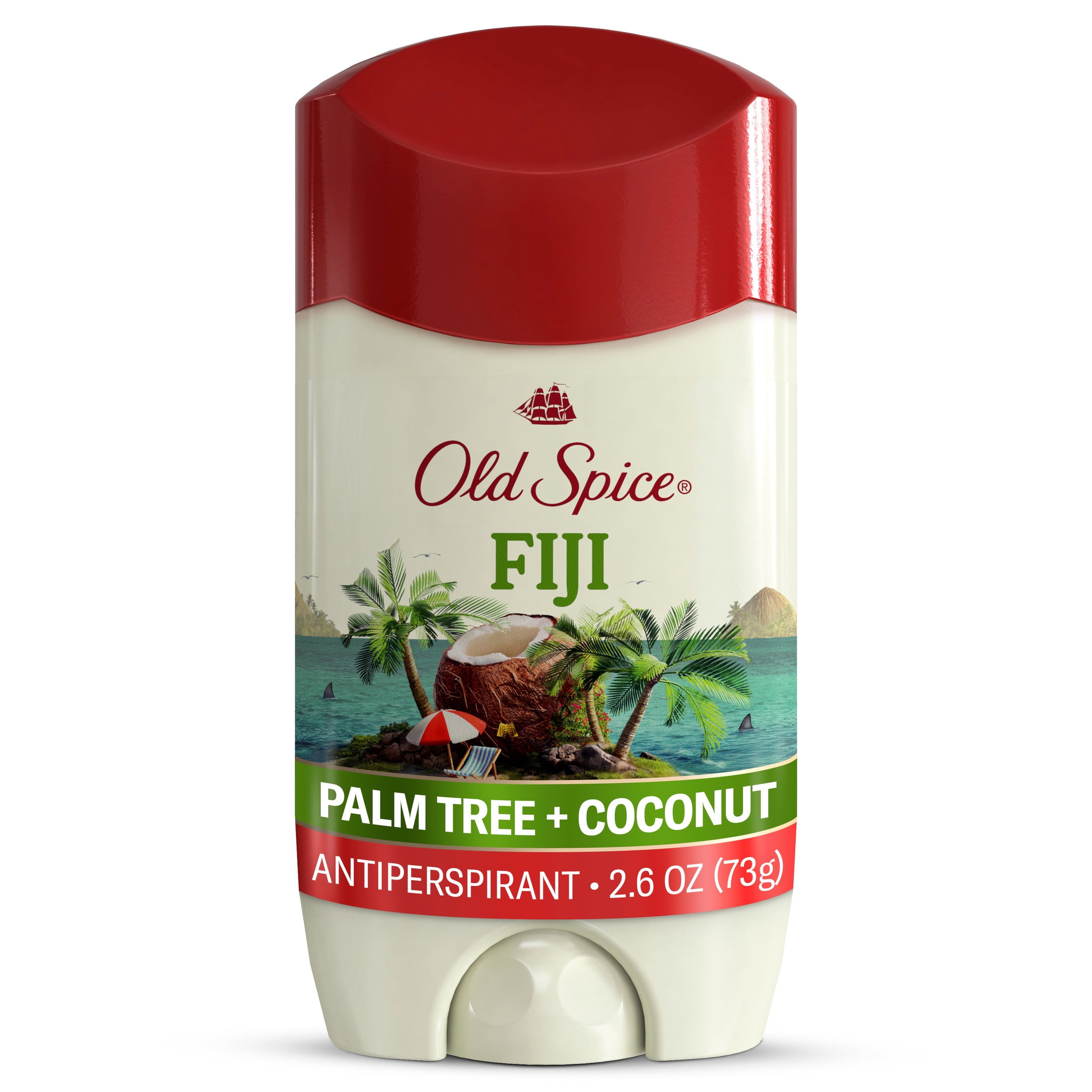 Old-Spice-Deodorant-for-Men-Antiperspirant-Deodorant-for-Men-Stick-Fiji-2-6-oz_290c16c3-4fc4-4722-936d-7c7f955d53a7.4438578801033b33222e72a8d6891b50.jpeg Old Spice Men's Antiperspirant & Deodorant, 24/7 Sweat Protection, Fiji with Palm Tree, 2.6 oz - Image 1