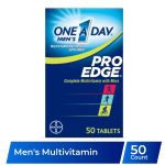 One A Day Men’s Pro Edge Multivitamin, Supplement with Vitamin A, C, D, E and Zinc for Immune Health Support and Magnesium for Healthy Muscle Function, 50 Count