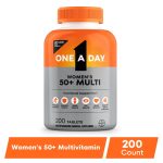 One A Day Multivitamin for Women 50 and Over, Women’s Vitamins for Bone Health, 200 Count