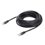 onn. Cat6 Ethernet Patch Cable, RJ45 Network Internet Stranded Cord, 14', Black