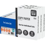 Pen+Gear Copy Paper, 8.5" x 11", 92 Bright, White, 20 lb., 3 Ream Case (1,500 Sheets)