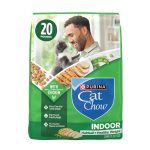 Purina Cat Chow Indoor Healthy Weight and Hairball Dry Cat Food With Chicken, 20 lb