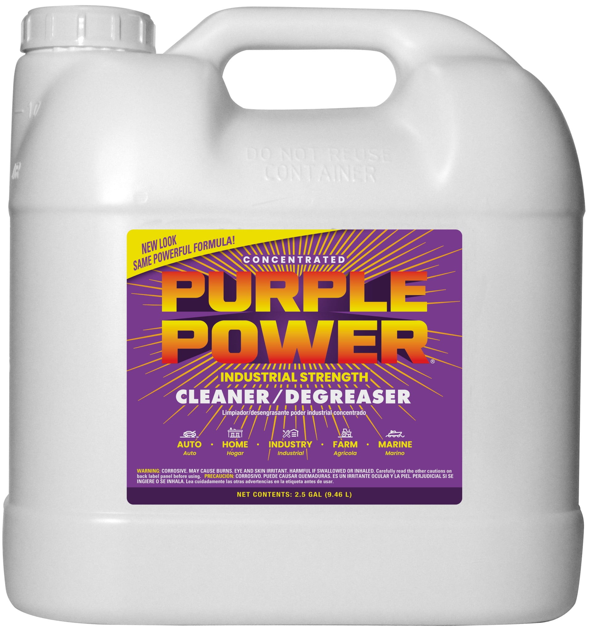 Purple-Power-Degreaser-Concentrate-2-5-Gallons_ea0eea39-d82b-47f8-9f1d-afaa0f8a1fb5.874ce5aa93801a195baf04405539947c.jpeg Purple Power Concentrate Engine Degreaser, 2.5 Gallons for Home and Vehicle Maintenance - Image 1
