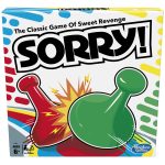 Sorry! Board Game for Kids & Adults, Classic Family Game for 2-4 Players, Ages 6+