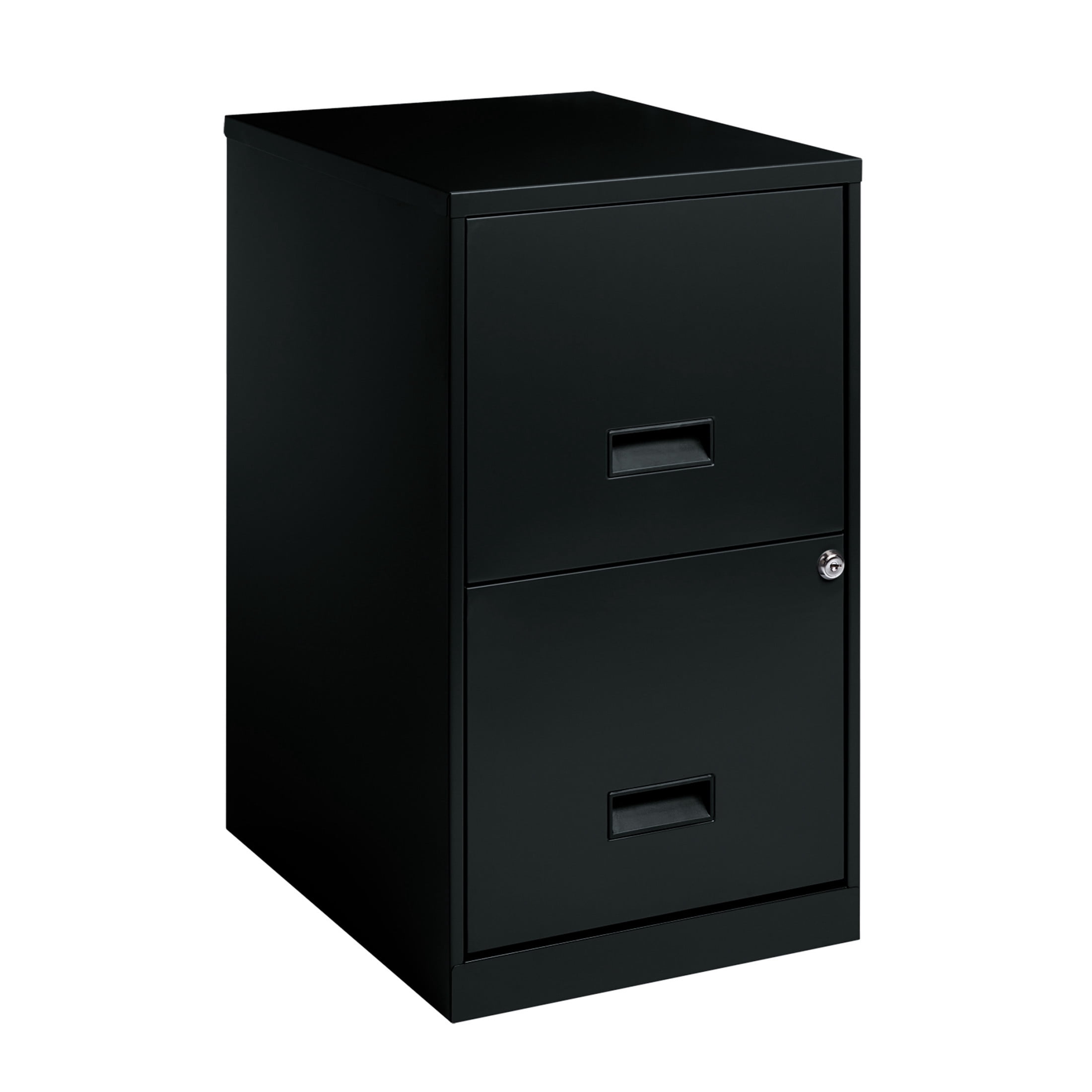 Space-Solutions-18-Deep-2-Drawer-Letter-Width-Vertical-File-Cabinet-Black_ce8e3c38-cbbe-4f88-8113-62a29bf0fde0.c455d3cb88a80c9544b2076e47292b9e.jpeg Space Solutions 18" Deep 2 Drawer Letter Width Vertical File Cabinet, Black - Image 1