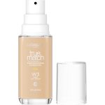 L'Oreal Paris True Match Cream Foundation Makeup, W3 Warm Light Medium, 1 fl oz