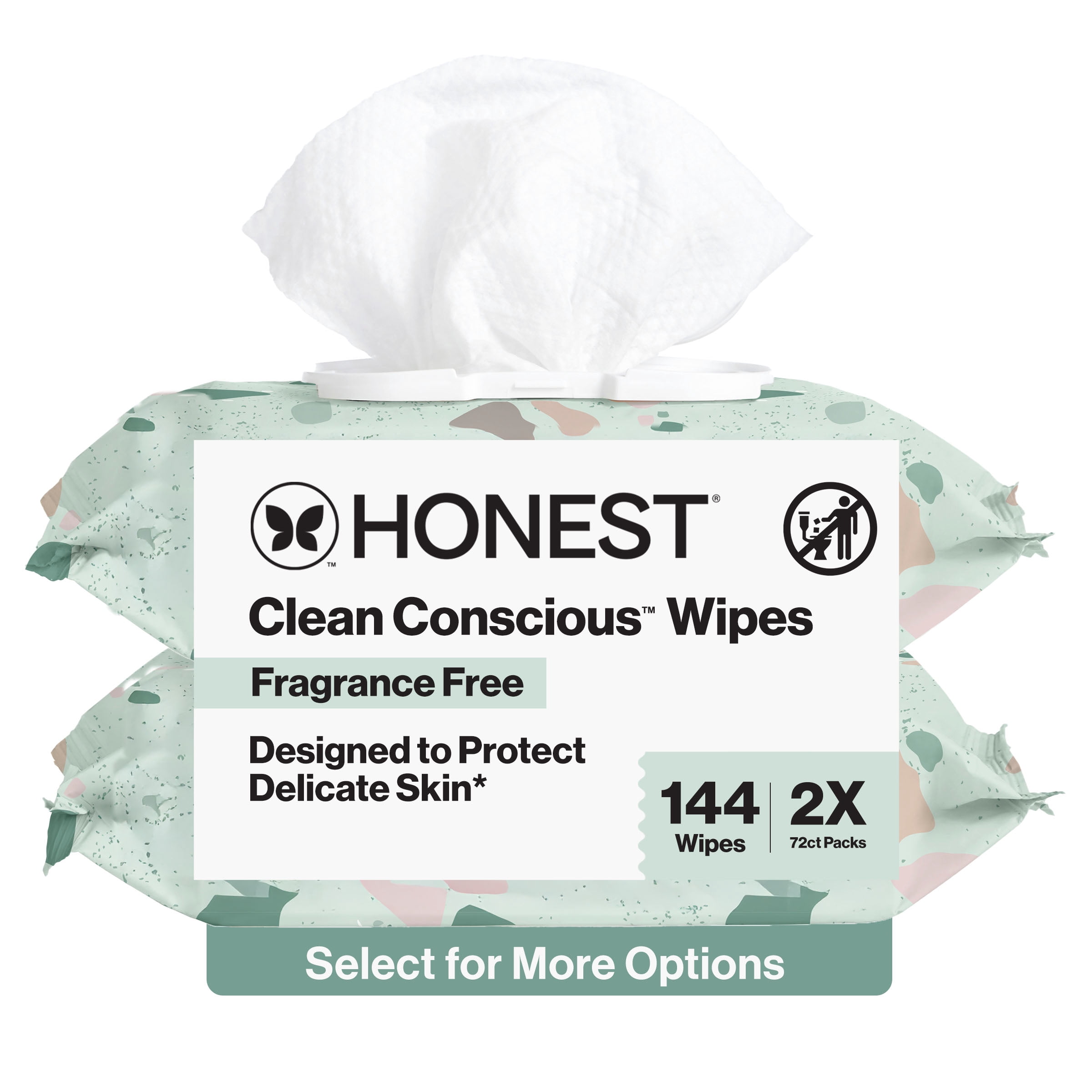 The-Honest-Company-Plant-Based-Baby-Wipes-Fragrance-Free-144-Count-Select-for-More-Options_0c7cc805-1149-4c17-b71a-da5005b29b9c.eeab79e1c503faab6caefdce3b60519e.jpeg The Honest Company Plant Based Baby Wipes Fragrance Free 144 Count - Image 1