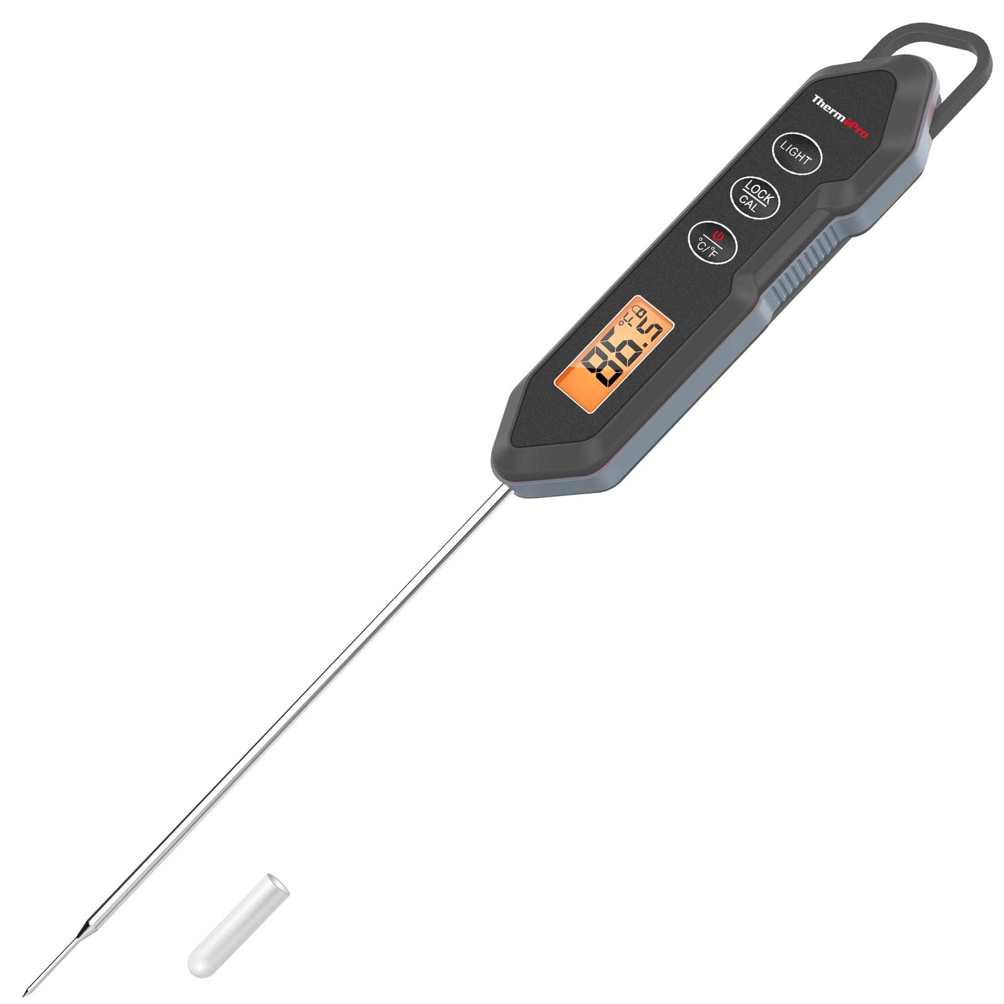 ThermoPro-TP15HW-Waterproof-Digital-Meat-Thermometer-with-Stainless-Steel-Probe-and-LCD-Display_26736bc2-d6f9-47bc-bd85-85545d17787f.e6fe5b06ebfa9b4f10d00650e87617e7.jpeg TempPro TP15HW Waterproof Digital Meat Thermometer with Stainless Steel Probe and LCD Display (Formerly ThermoPro) - Image 1
