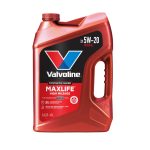 Valvoline MaxLife High Mileage 5W-20 Synthetic Blend Motor Oil 5 Quart