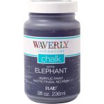 Waverly Inspirations Chalk Paint, Ultra Matte, Elephant, 8 fl oz