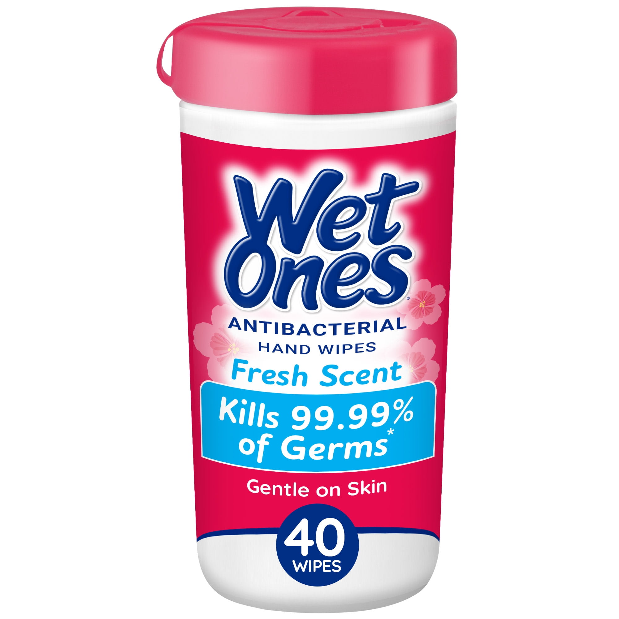Wet-Ones-Antibacterial-Hand-Wipes-Fresh-Scent-40-Ct-Canister-Hypoallergenic_a2b5cb07-c9ac-46db-ad4c-bbc83e1ec085.565c781610f807a6e64aeb9f3dabae61.jpeg Wet Ones Antibacterial Hand Wipes, Fresh Scent, 40 Ct Canister, Hypoallergenic, FSA/HSA Eligible - Image 1