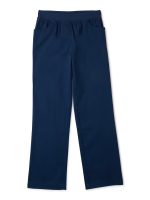 Wonder Nation Girls School Uniform Pull On Pants, Sizes 4-16 & Plus