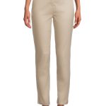 Wonder Nation Juniors School Uniform Stretch Twill Skinny Pants, Sizes 3-15
