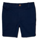 Wonder Nation Toddler Boys School Uniform Flat Front Shorts, Sizes 2T-5T