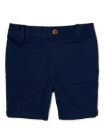 Wonder Nation Toddler Boys School Uniform Flat Front Shorts, Sizes 2T-5T