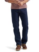 Wrangler Men's and Big Men's Regular Fit Cotton Jeans