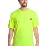 Wrangler Workwear Men's Short Sleeve Pocket T-Shirt, Sizes S-5XL and LT-4XLT (Men's, Big Men's, Tall Men's)