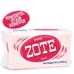 ZOTE Pink Multipurpose Laundry Soap Bar and Stain Remover, 14.1 oz
