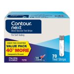 CONTOUR®NEXT Blood Glucose Test Strips, 70 Count - Image 3