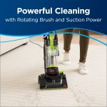 BISSELL PowerForce Compact Turbo, Bagless, Upright Vacuum, Powerful Suction, East Empty Dirt Tank, Lightweight, High Reach Wand, 2690, Green & Black - Image 4