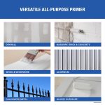 KILZ 2 All-Purpose Interior/Exterior Water-Based Stainblocking Primer, 1 Gallon - Image 5