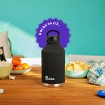 bubba Growler Stainless Steel Water Bottle Wide Mouth Rubberized Licorice, 64 fl oz. - Image 5