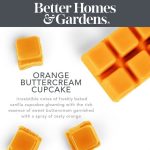 Orange Buttercream Cupcake Scented Wax Melts, Better Homes & Gardens, 2.5 oz (1-Pack) - Image 4